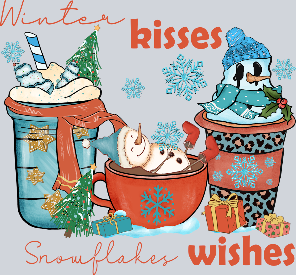 Winter Kisses Snowflake Wishes - STK06478