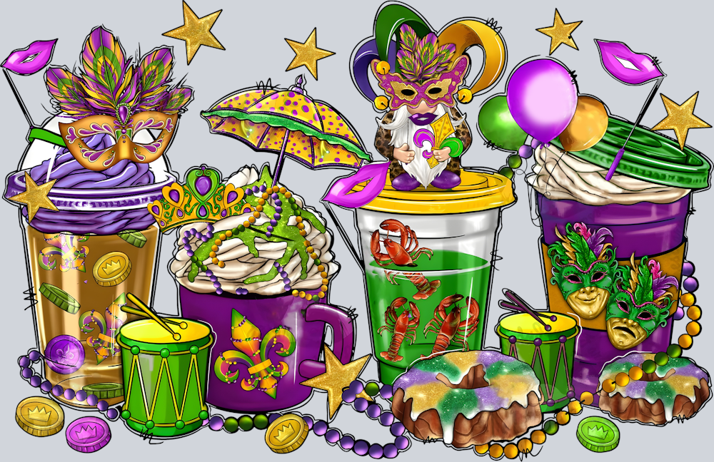 Mardi Gras Drinks - STK04037