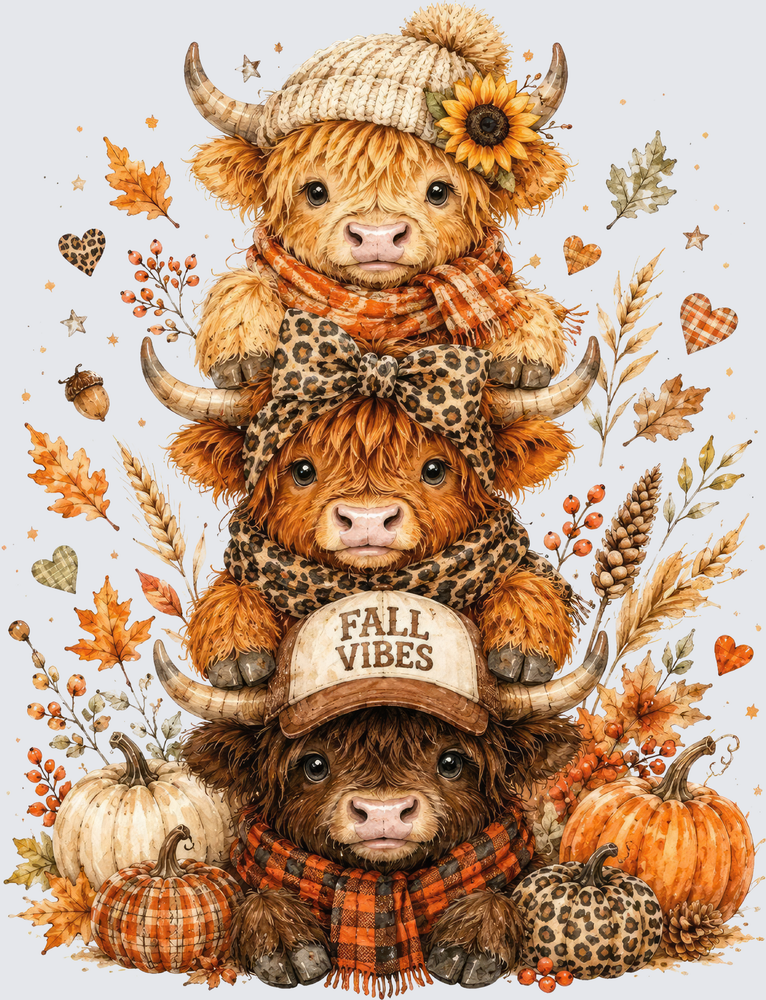 Highland Cow 5 - STK08119