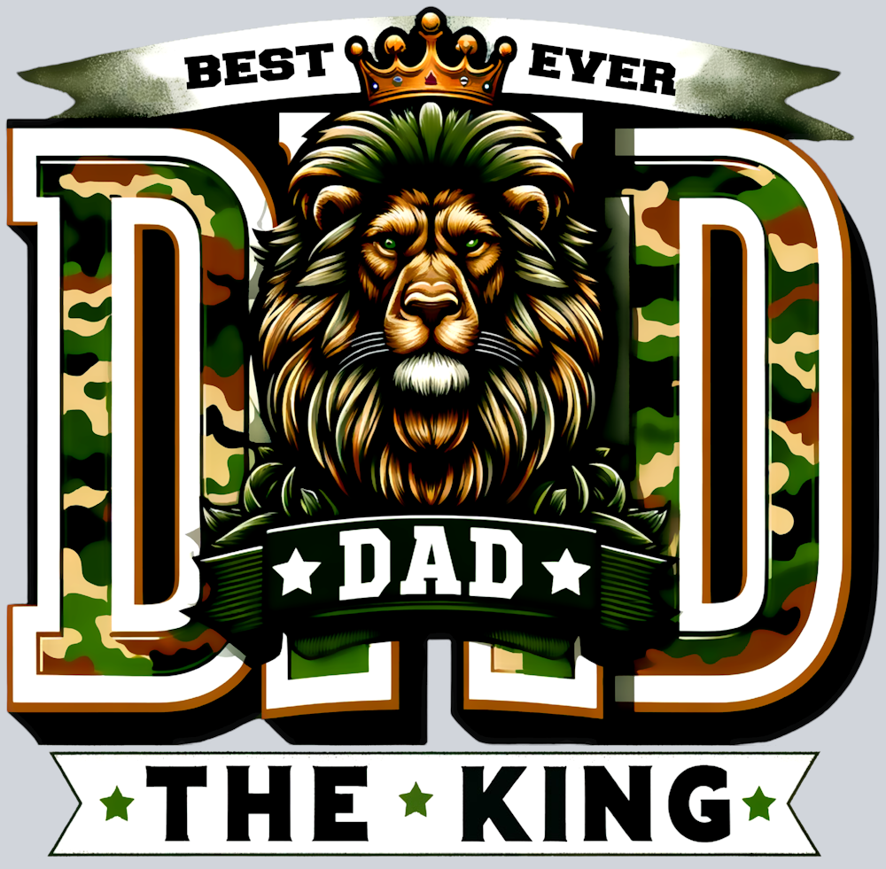 Best Ever Dad The King - STK00547