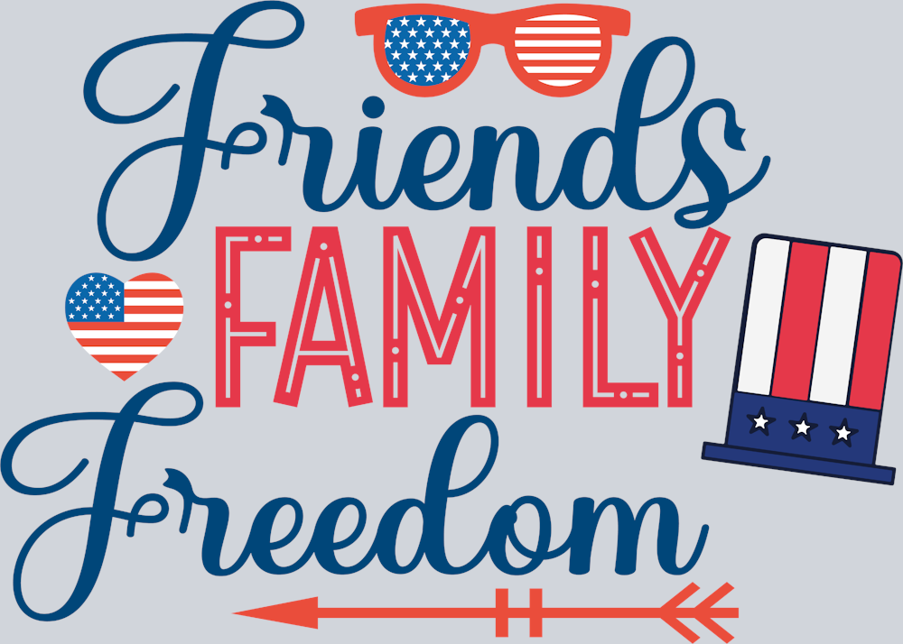 Friends Family Freedom - STK02155