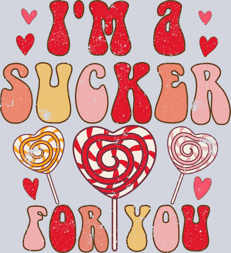 I'm A Sucker Heart Pops - STK03043