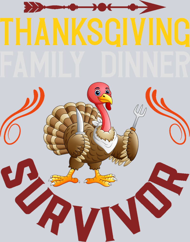 Thanksgiving Family Dinner Survivor - STK06015