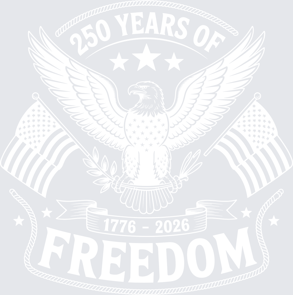 250 Years Of Freedom 1 - white - STK07777