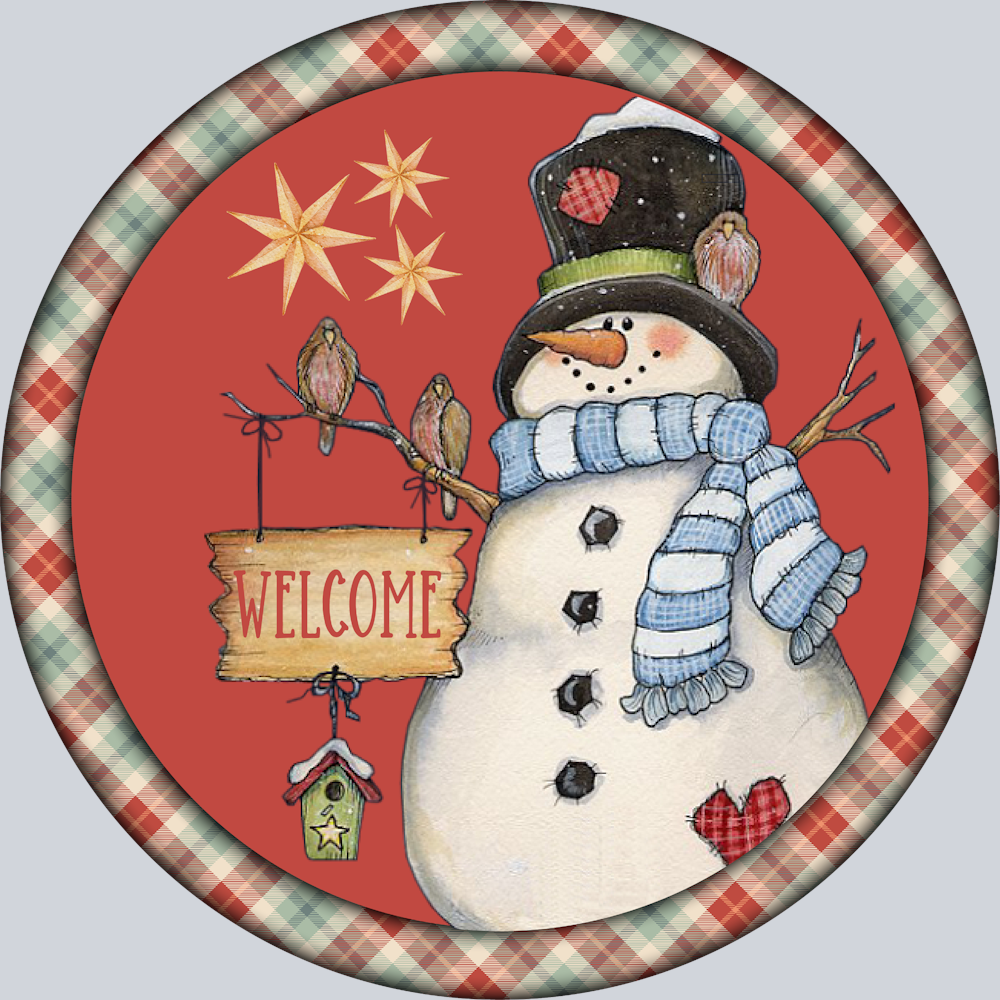 Snowman Welcome - STK05570