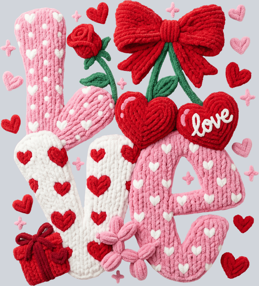 Love Faux Yarn 4 - STK07630