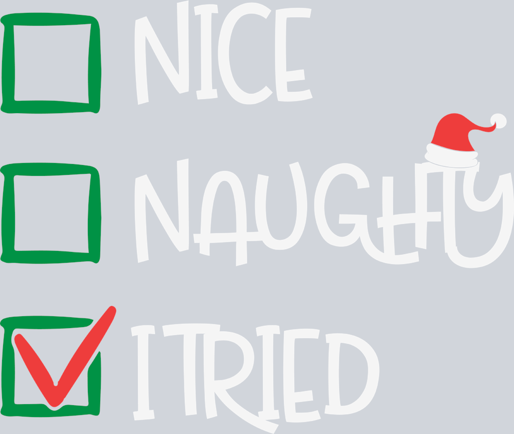 Nice Naughty I Tried - STK04503