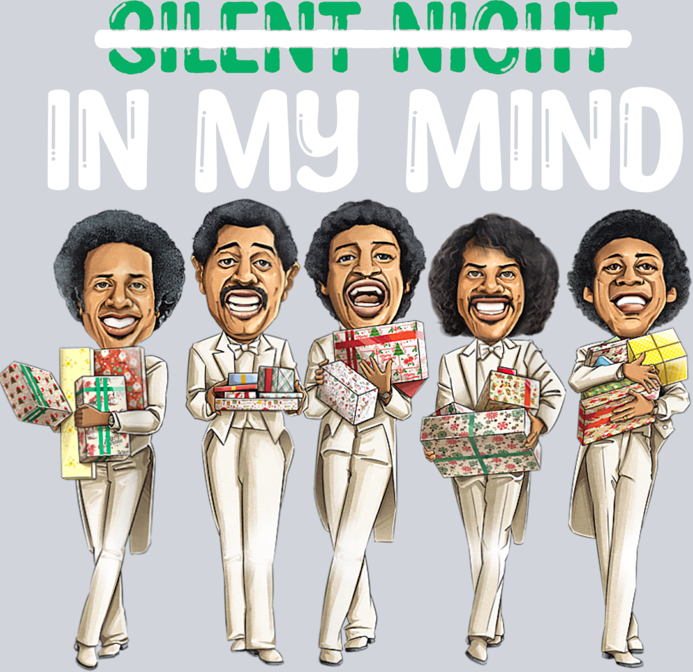 Silent Night In My Mind Temptations (White) - STK07527
