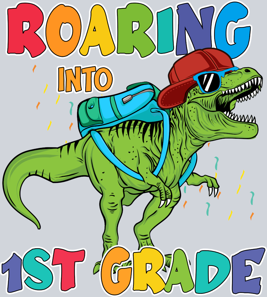 Roaring Into 1st Grade - STK05252