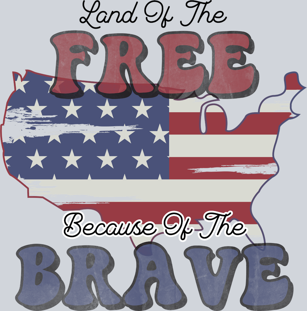 Land Of The Free Becuase Of The Brave - STK03526