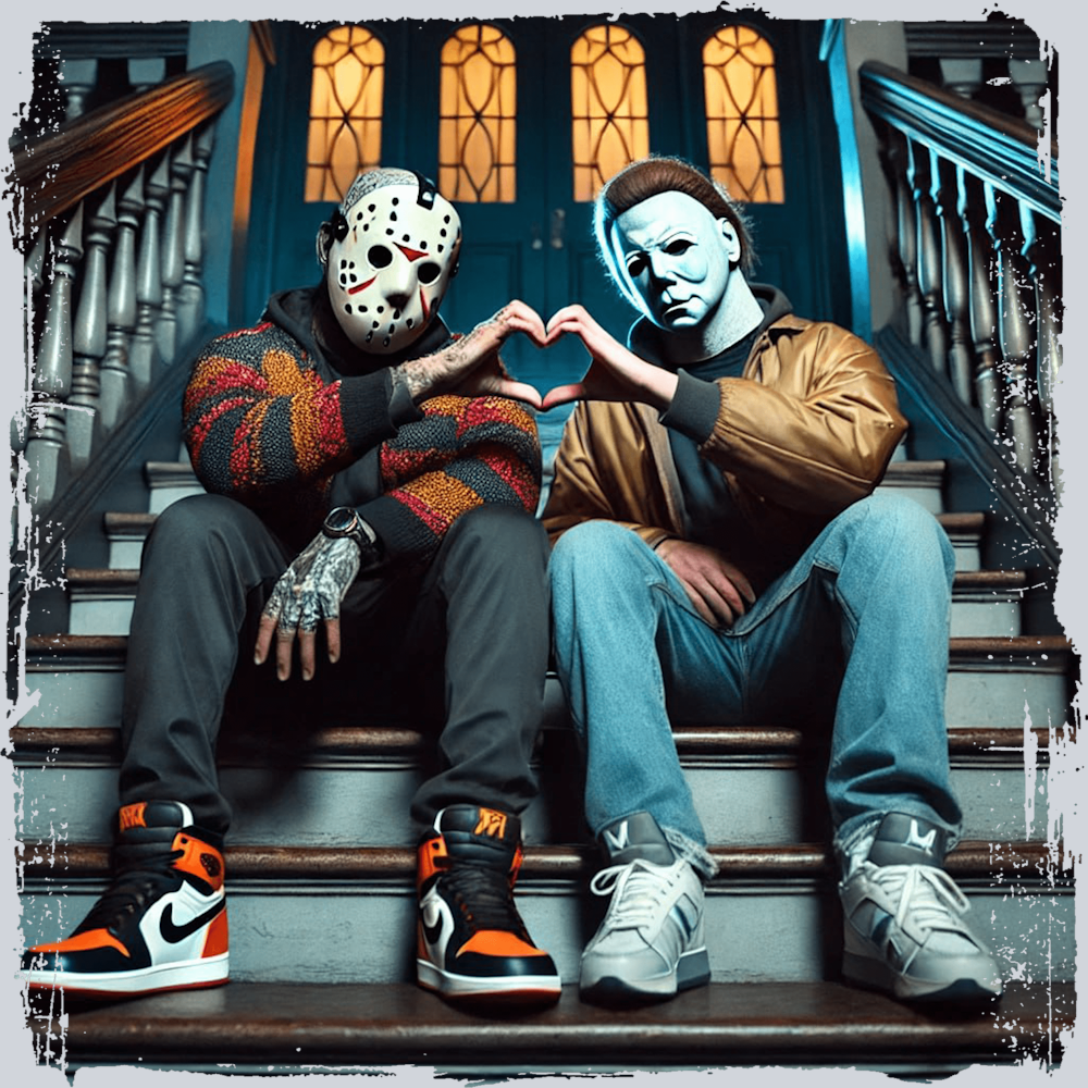 Michael Vs Jason Heart Hands 3 - STK04278