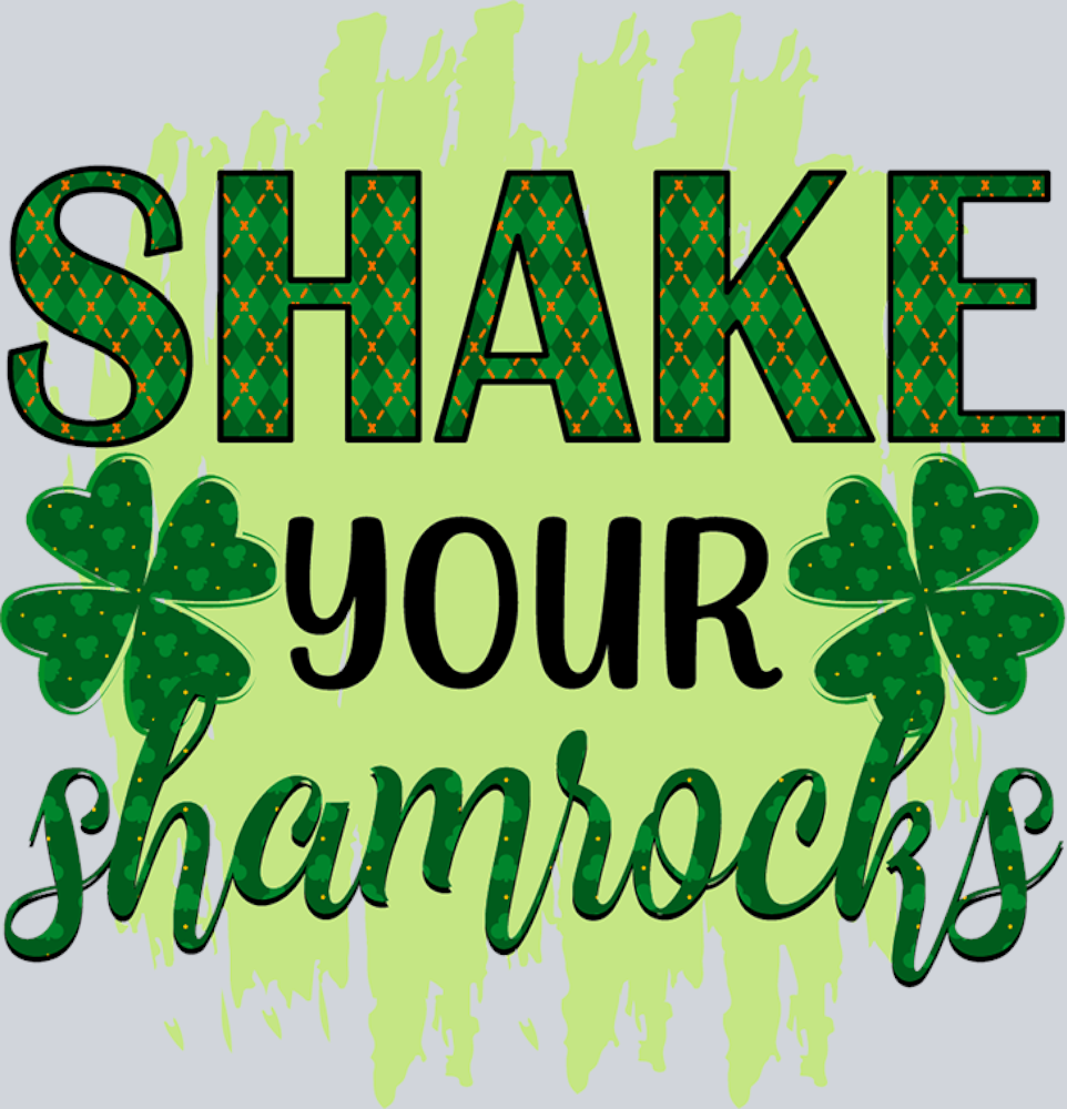 Lucky Shake Your Shamrocks Paint - STK03901