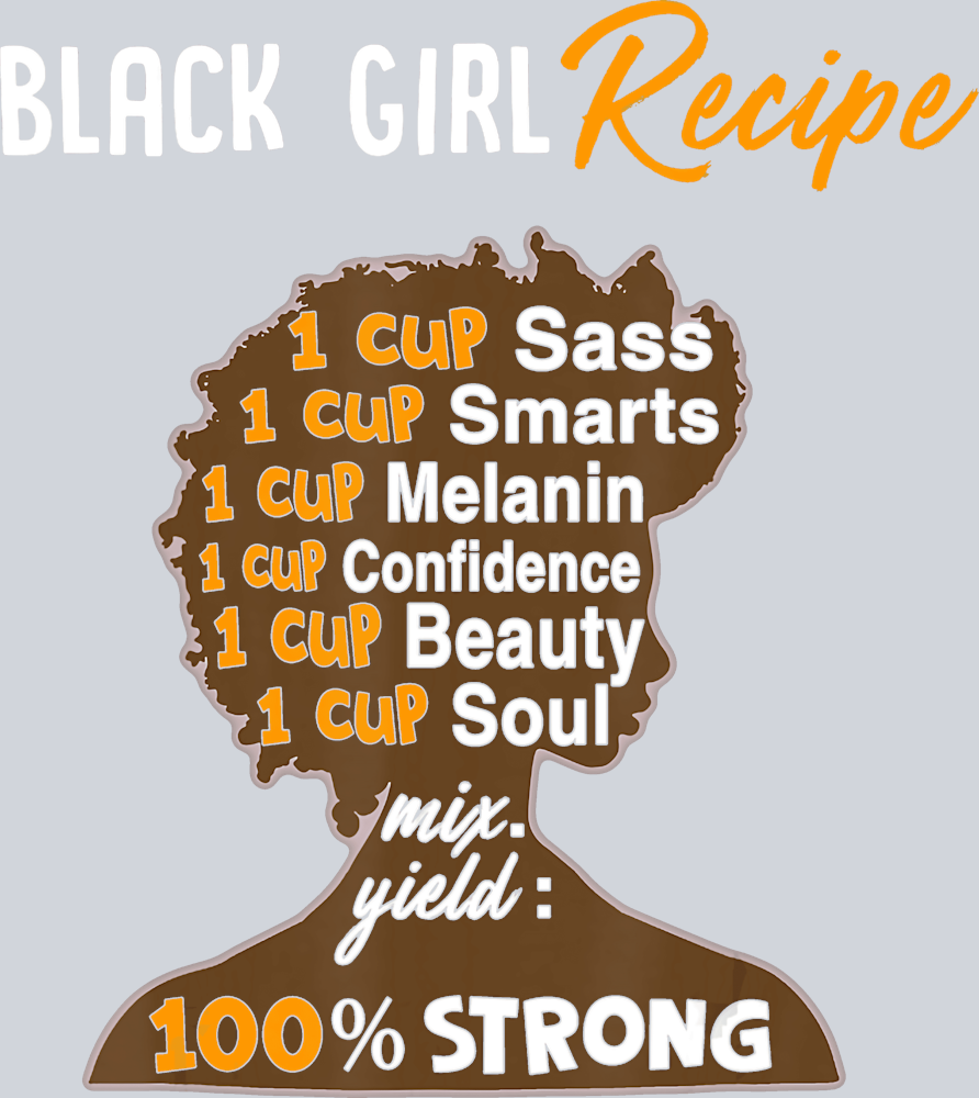Black Girl Recipe - STK00638