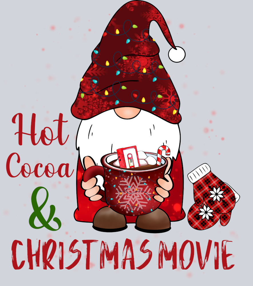 Hot Cocoa Christmas Movies Gnome - STK02804
