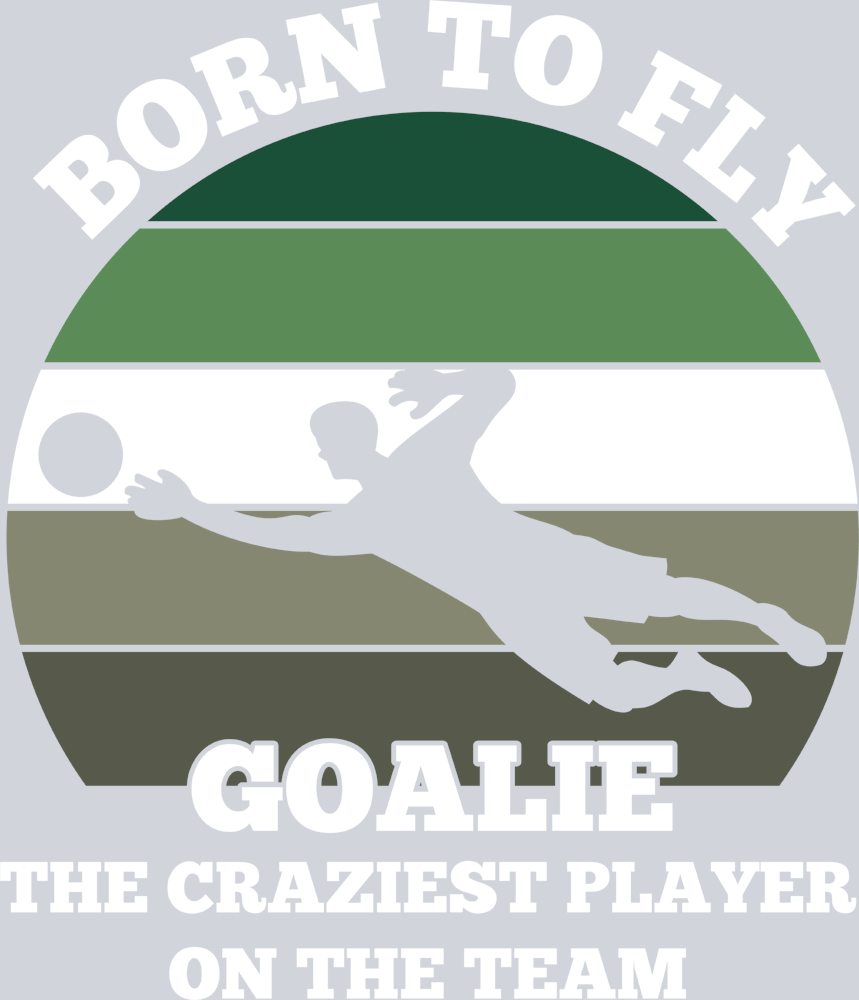 Boarn To Fly Goalie - STK01028