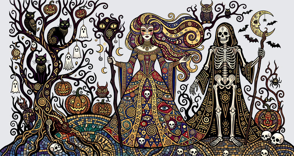 Witch Skeleton - STK08362