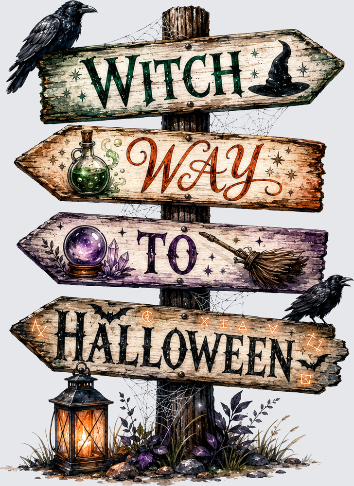 Witch Way To Halloween - STK08361