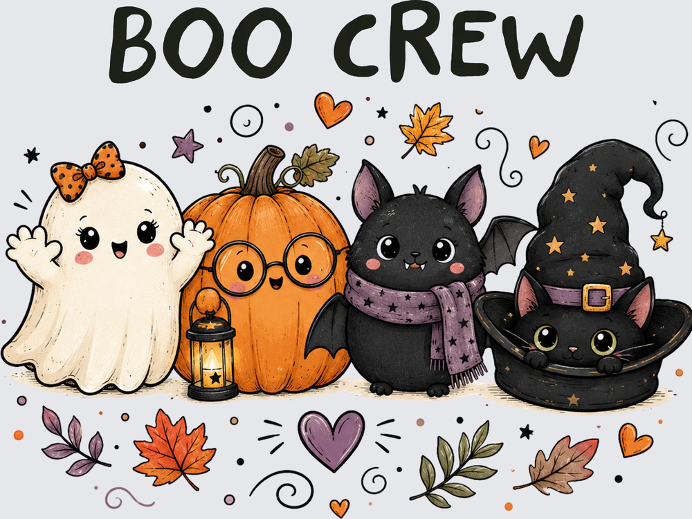 Cute Boo Crew - STK07991