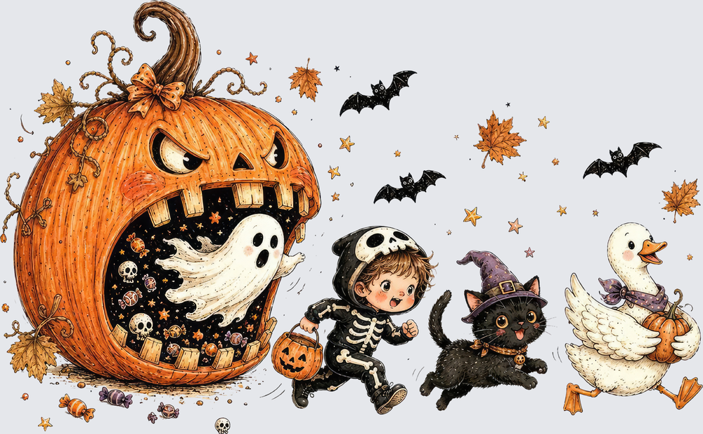 Pumpkin Chase 10 - STK08183