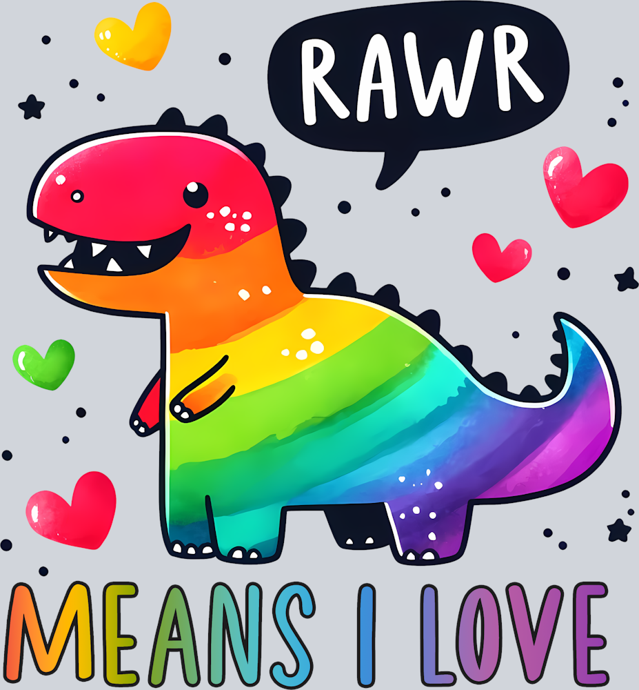 Rawr Means I Love - STK05137