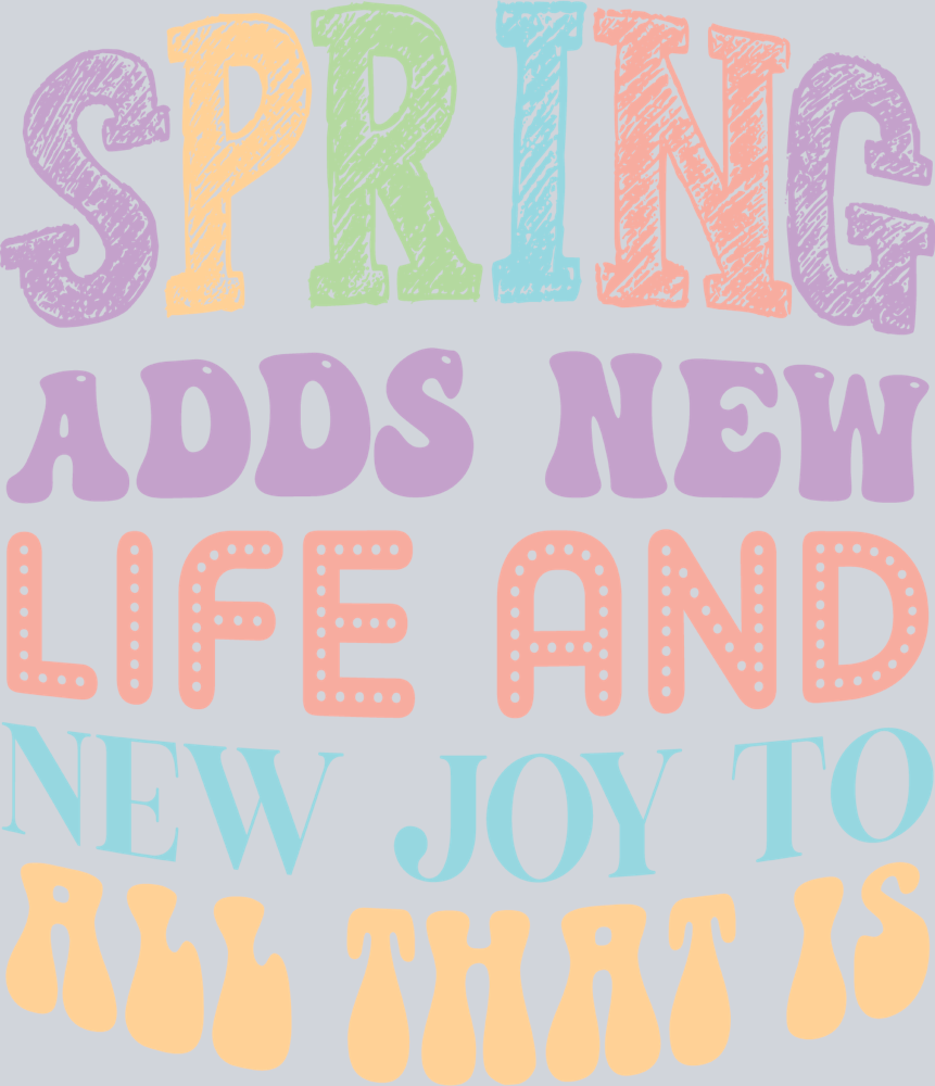 Spring Adds New Life - STK07274
