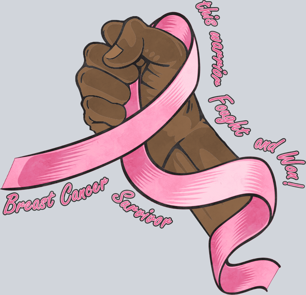 Breast Cancer Awareness This Warrior Fought And Won Black - STK01151