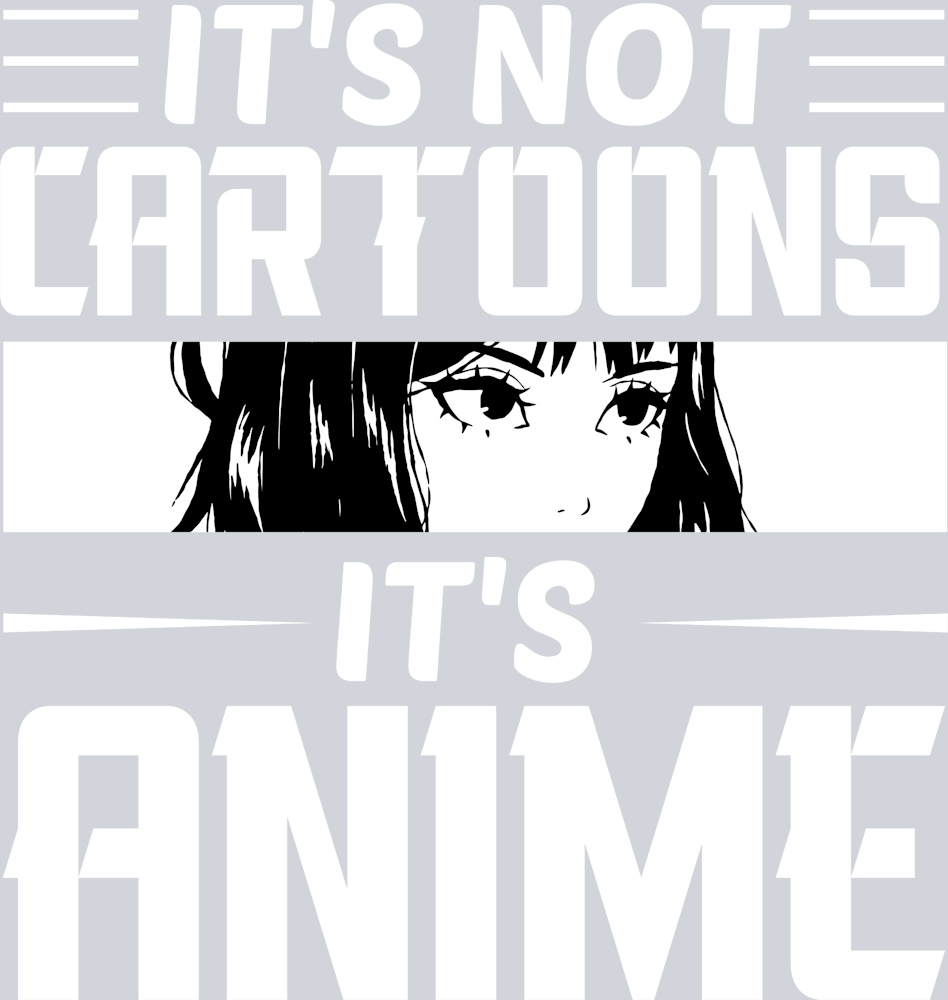 Anime Cartoons Anime White - STK00257