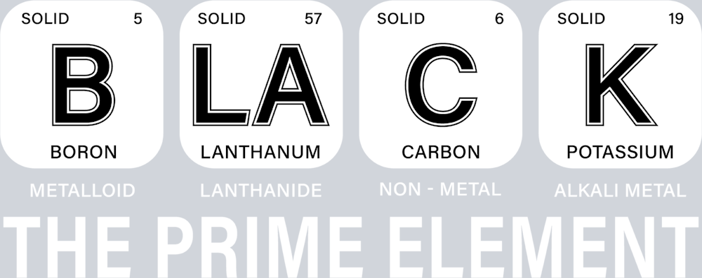 Black The Prime Element 1 - STK00947