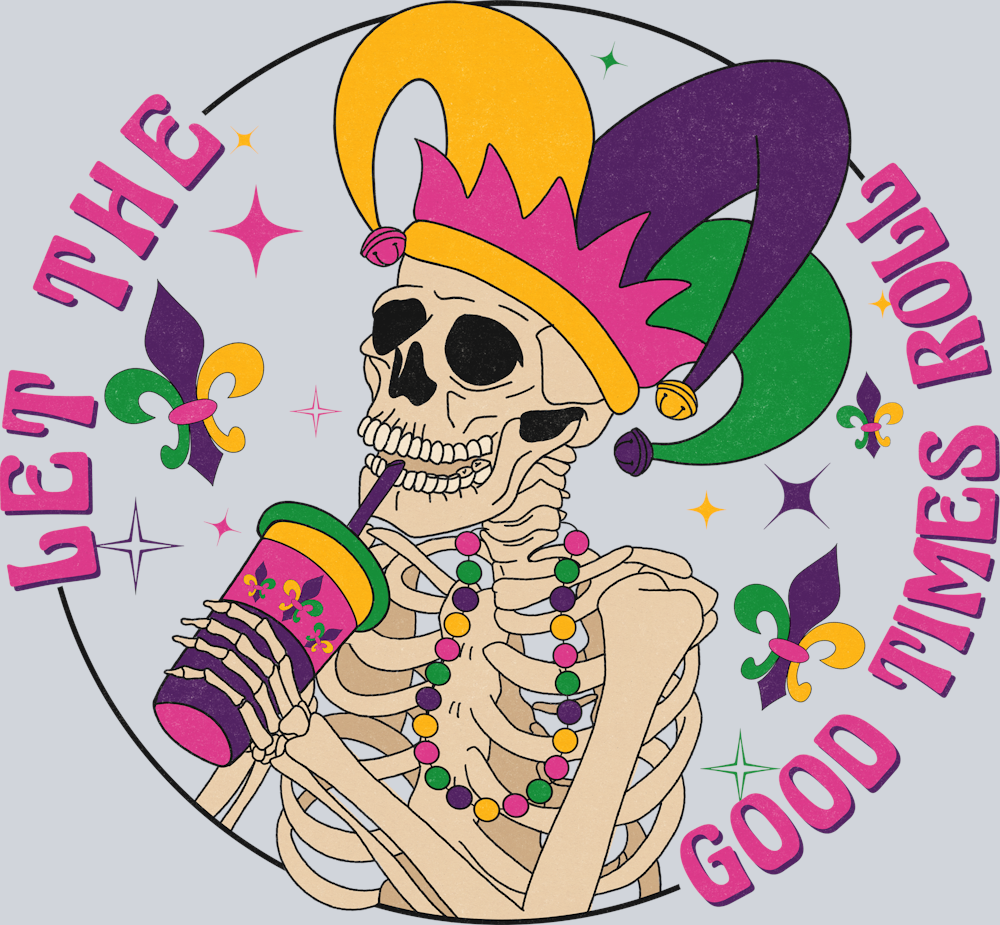 Skeleton Let The Good Times Roll - STK05501