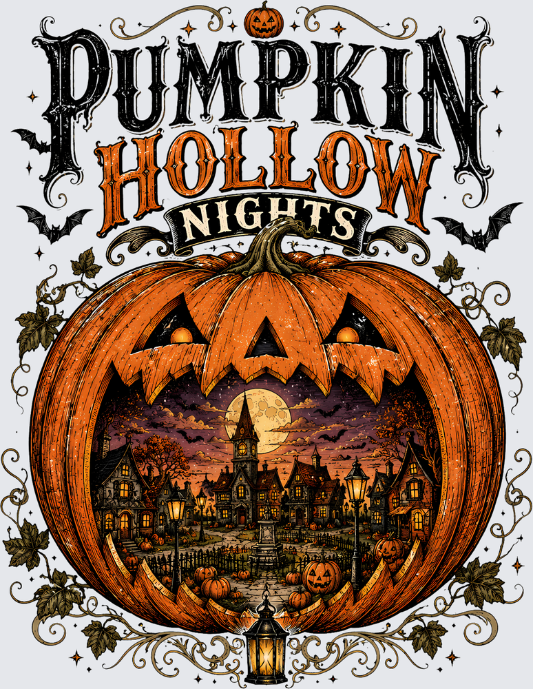 Pumpkin Hallow Nights - STK08204