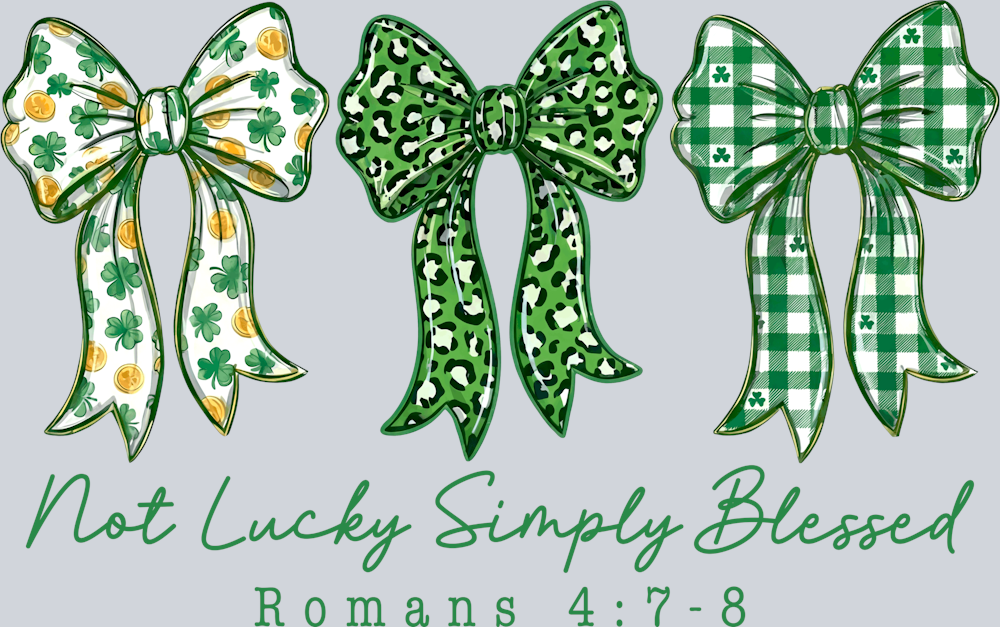 Not Lucky Simply Blessed - STK07760