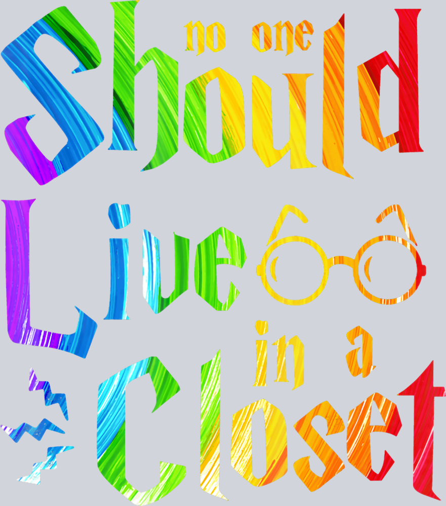 No One Should Live In A Closet 1 - STK04519