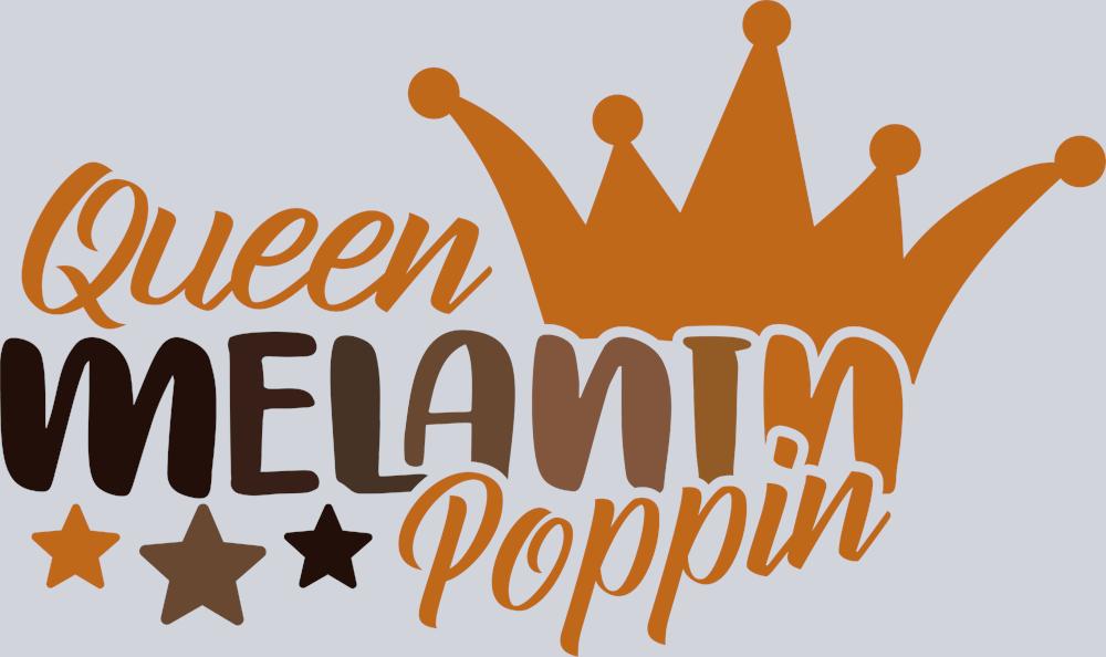 Queen Melanin Poppin Crown - STK05111