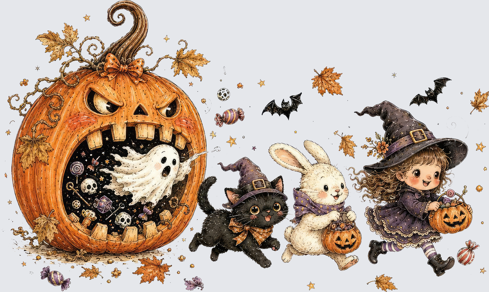 Pumpkin Chase 6 - STK08194