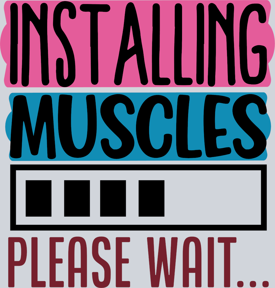 Installing Muscles Please Wait 2 - STK06698