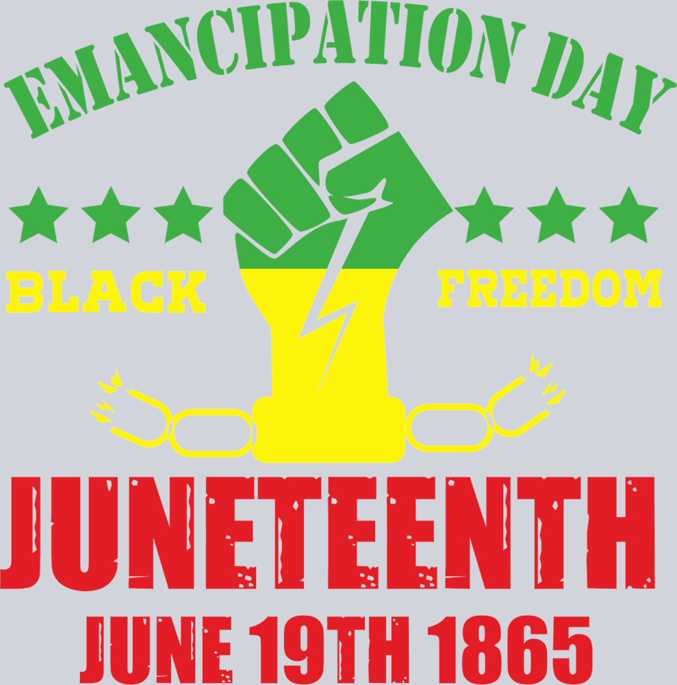 Emancipation Day Black Freedom Juneteenth June 19th 1865 - STK01839