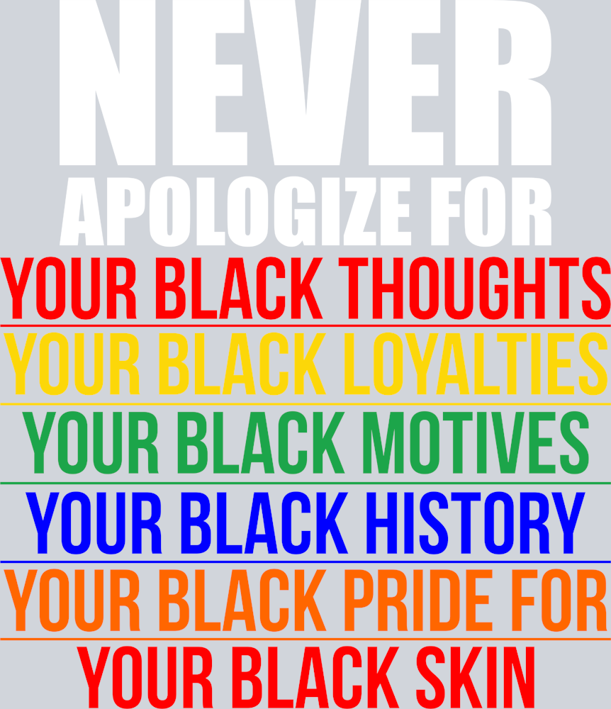 Never Apologize For White - STK04479