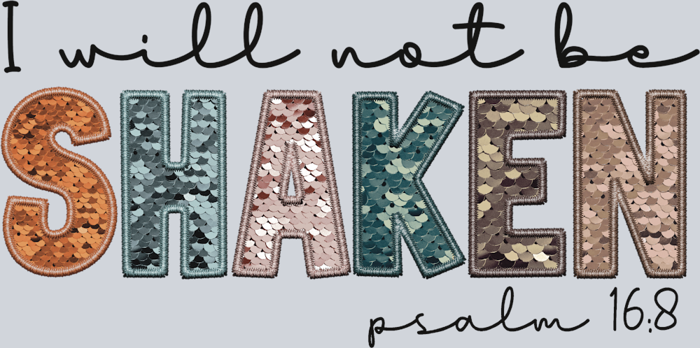 I Will Not Be Shaken - STK03032