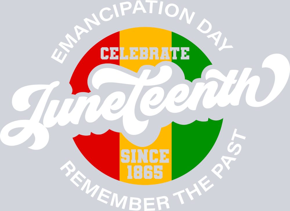 Celebrate Juneteenth Emancipation Day - White - STK01234