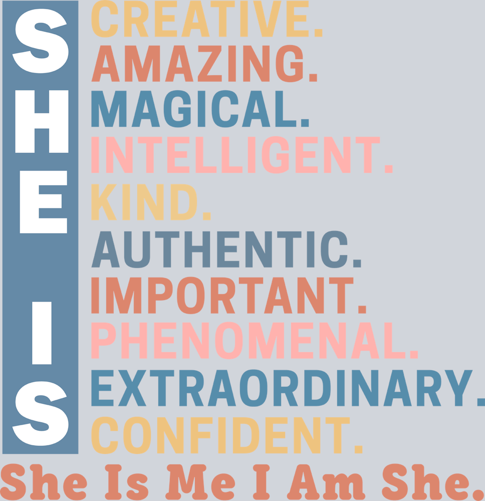 She Is Me I Am She - STK05439