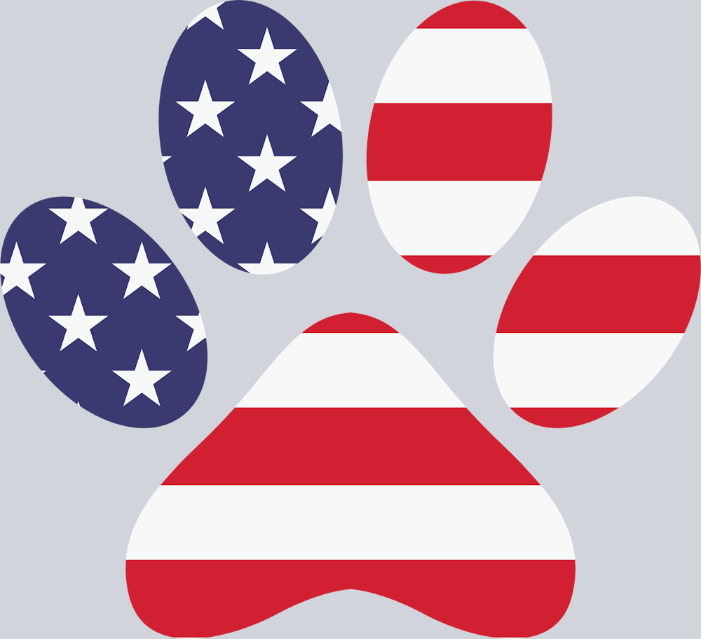 American Paw Print - STK00238