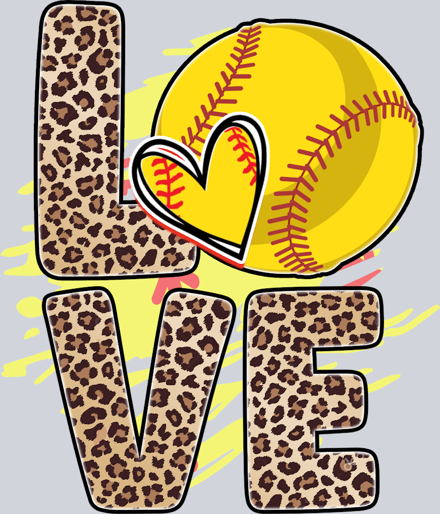 LOVE Softball - STK07336