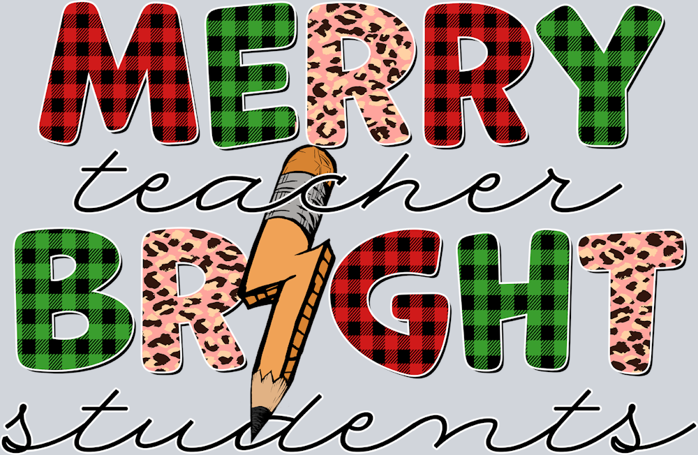 Merry Teacher Bright Students - STK04256