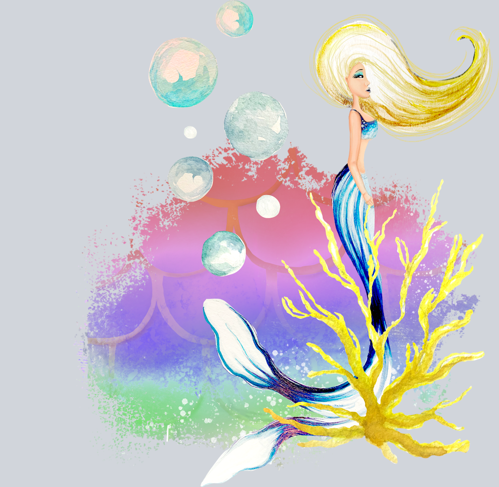 Fantasy Mermaid Scene 1 - STK06663