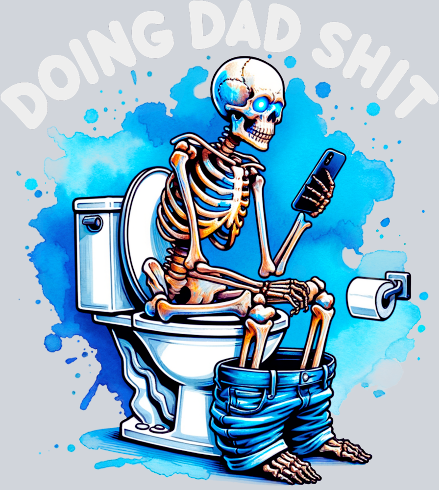 Doing Dad Shit White - STK01679
