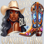 Boots And Bling - It's A Cowgirl Thing - STK01061