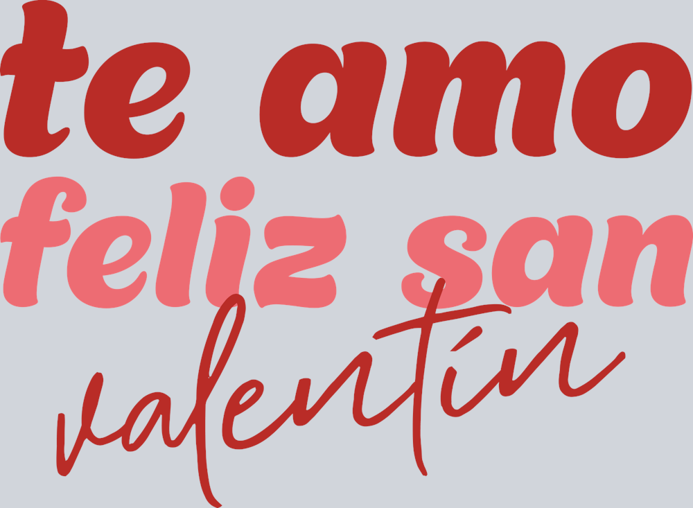 Te Amo Feliz San Valentin - STK05926