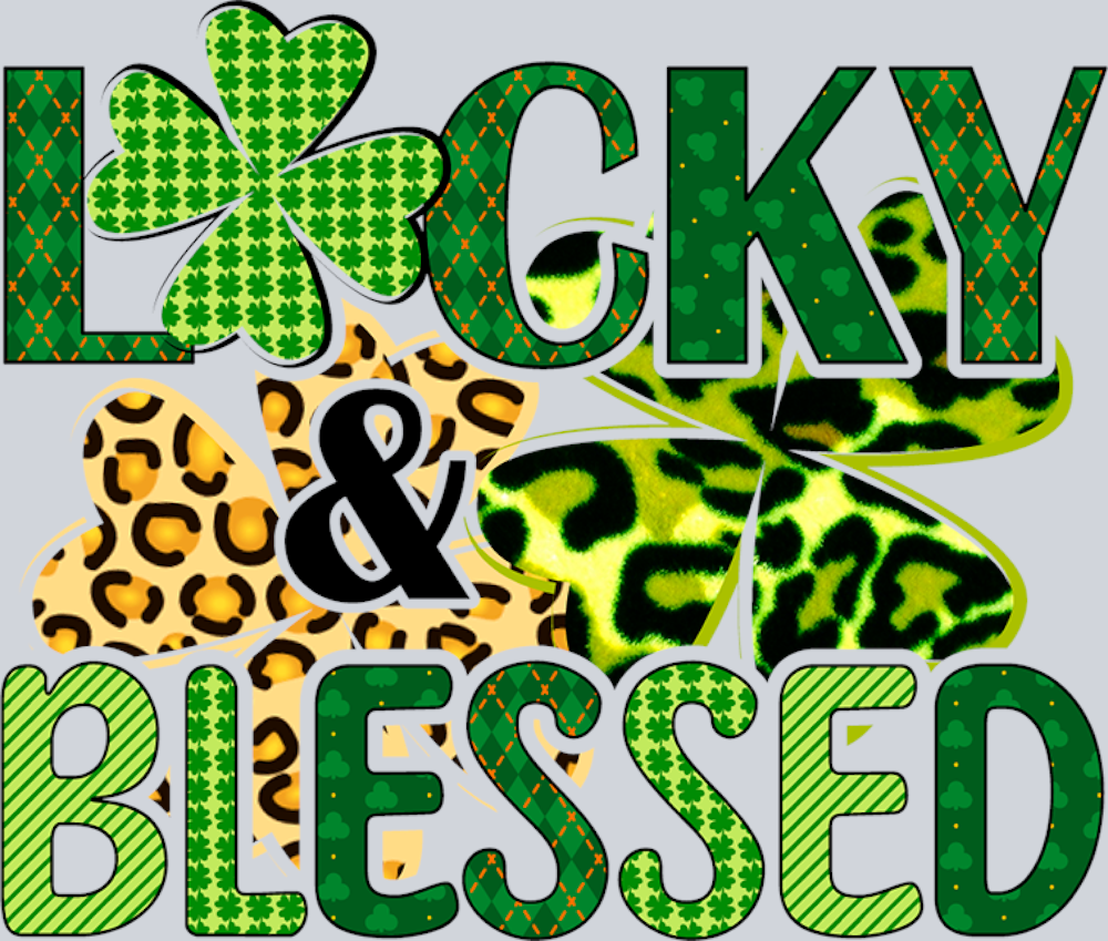 Lucky Blessed Pattern - STK03829