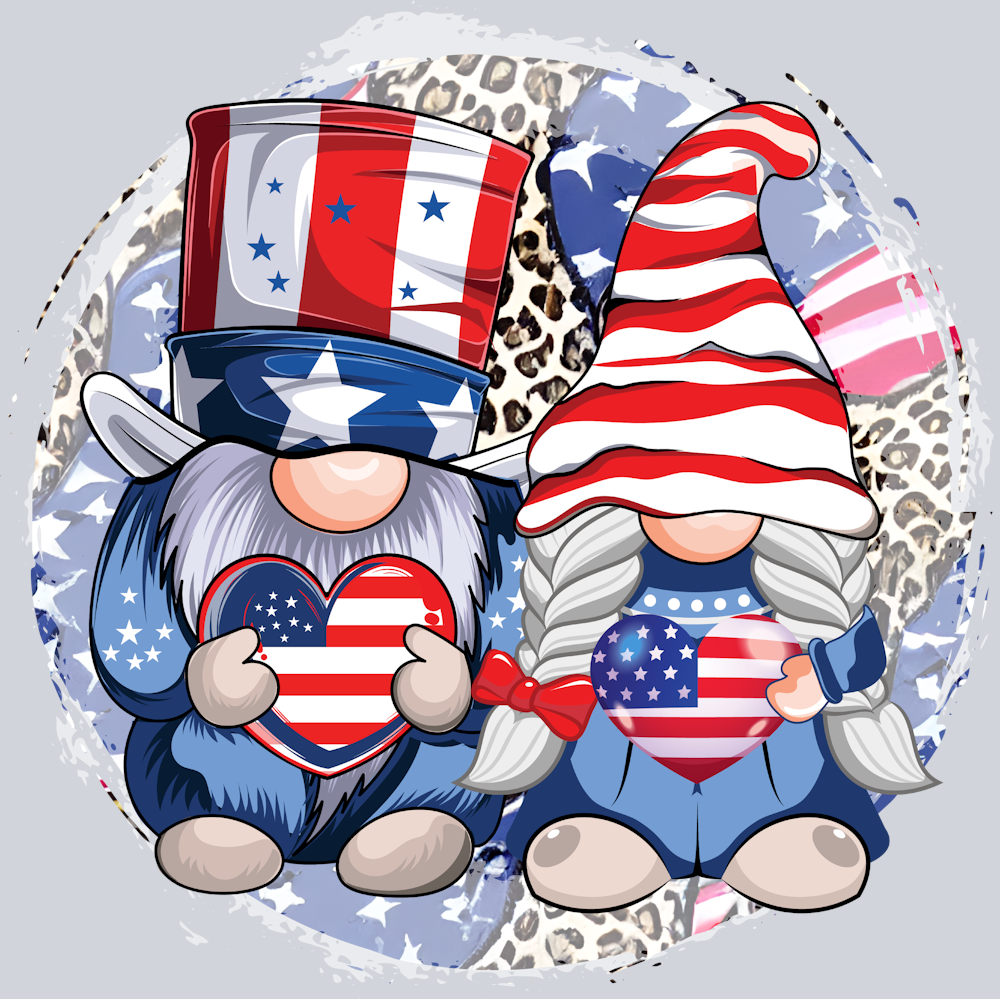 USA Gnome Couple - STK06254