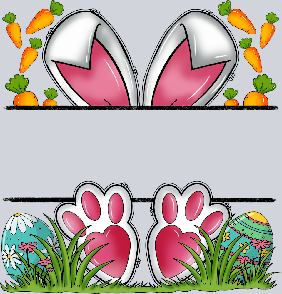Easter Bunny Name Plate 2 - STK06971